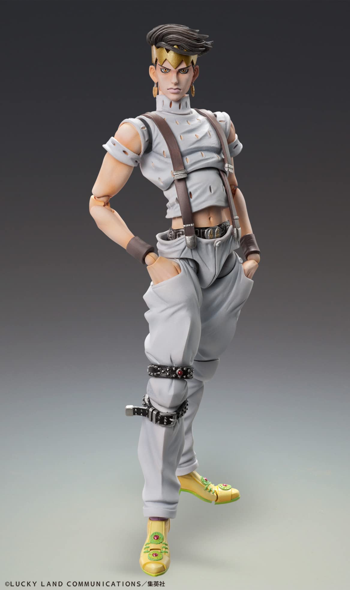 Medicos Entertainment Super Figure Movable Jojo's Bizarre Adventure Part 4 Rohan Kishibe Ver.3 155mm PVC ABS Nylon- Japan Figure Store - #1 Bring To You The Best Japanese Goods