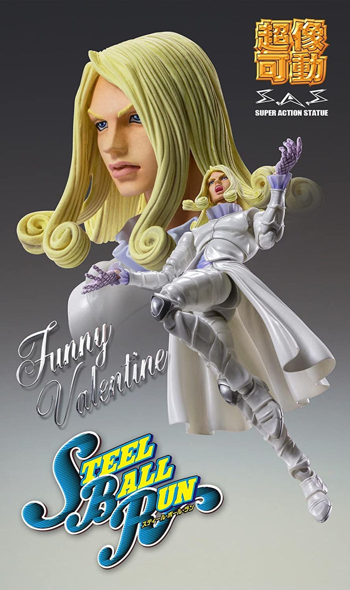 Medicos Super Image Action Jojo&S Bizarre Adventure Part 7 Steel Ball Run Funny Valentine About 150Mm Pvc Abs Pom Painted Action Figure- Japan Figure Store - #1 Bring To You The Best Japanese Goods