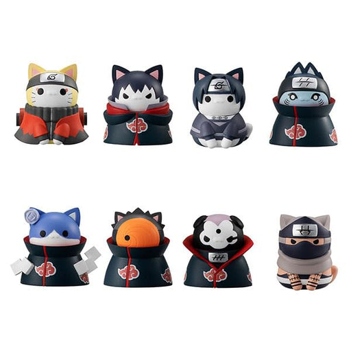 Megahouse Naruto Shippuden Akatsuki Battle Konohagakure 8pcs Box Set- Japan Figure Store - #1 Bring To You The Best Japanese Goods