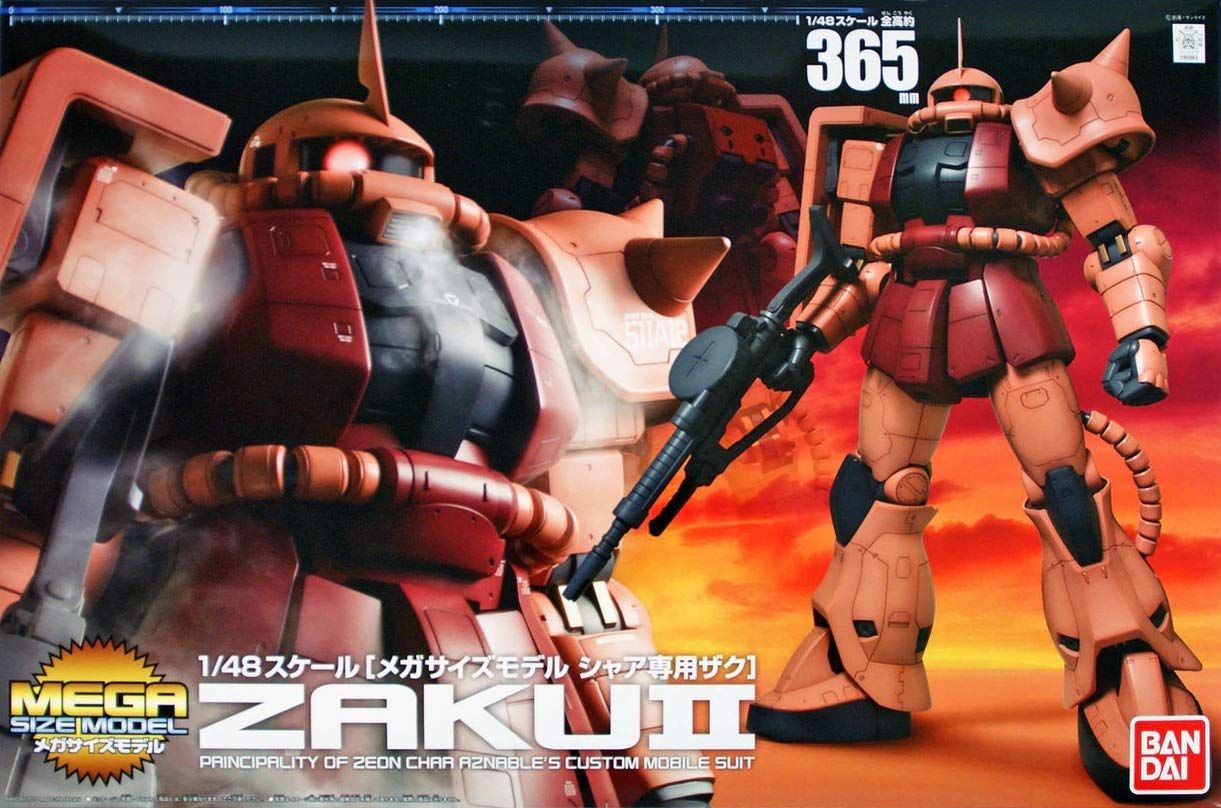 Bandai Spirits 1/48 MS-06S Char Aznable Zaku II Model- Japan Figure Store - #1 Bring To You The Best Japanese Goods