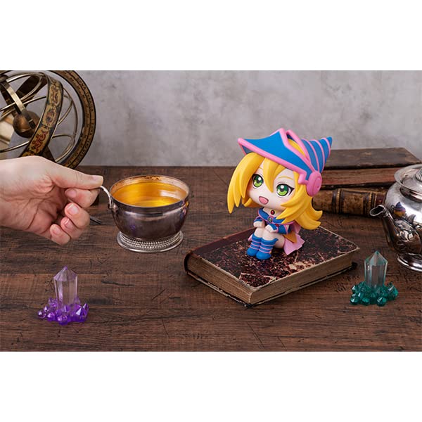 Megahouse Yu-Gi-Oh! Duel Monsters Movable Luc Cup Black Magician Girl PVC Figure 110mm- Japan Figure Store - #1 Bring To You The Best Japanese Goods