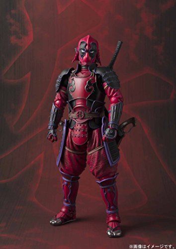 Meisho Manga Realization Marvel Kabukimono Deadpool Action Figure Bandai- Japan Figure Store - #1 Bring To You The Best Japanese Goods