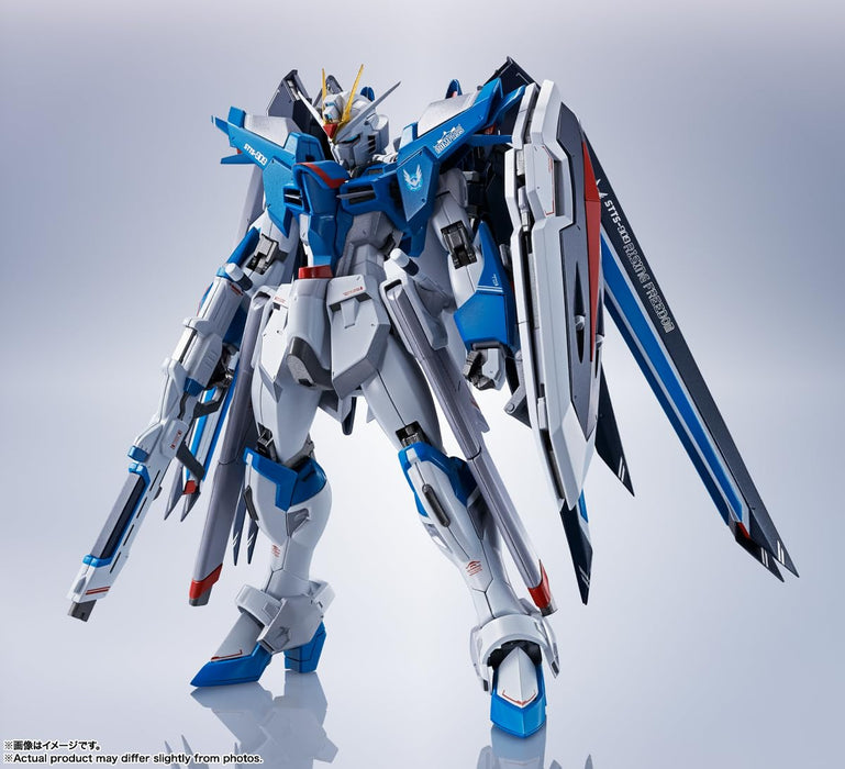 Bandai Spirits Metal Robot Spirits Side MS Freedom Gundam Figure 140mm ABS PVC Diecast- Japan Figure Store - #1 Bring To You The Best Japanese Goods