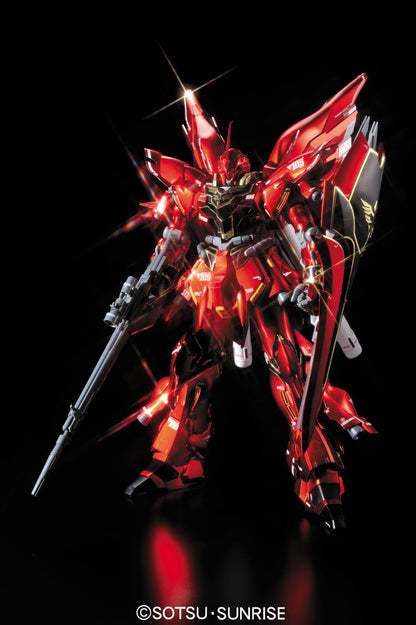 BANDAI Mg 620514 Gundam Msn-06S Sinanju Versionka Titanium Finish 1/100 Scale Kit- Japan Figure Store - #1 Bring To You The Best Japanese Goods