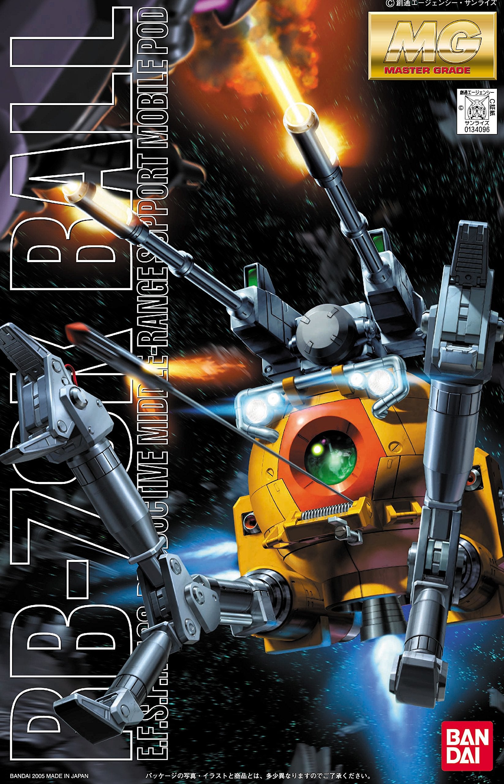 BANDAI Mg 340962 Gundam Rb-79K Ball 1/100 Scale Kit- Japan Figure Store - #1 Bring To You The Best Japanese Goods