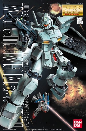 BANDAI Mg 716916 Gundam Rgm-79N Gm Custom 1/100 Scale Kit- Japan Figure Store - #1 Bring To You The Best Japanese Goods