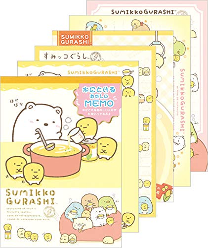 San-X Sumikko Gurashi Polar Bear Corn Soup Memo Pad Mh02301- Japan Figure Store - #1 Bring To You The Best Japanese Goods