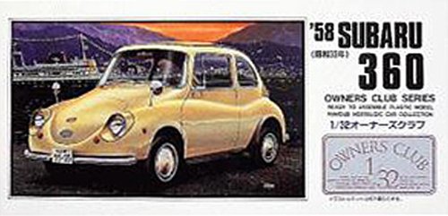 ARII Owners Club 1/32 04 1958 Subaru 360 1/32 Scale Kit Microace- Japan Figure Store - #1 Bring To You The Best Japanese Goods