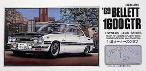 ARII Owners Club 1/32 14 1969 Bellett 1600Gtr 1/32 Scale Kit Microace- Japan Figure Store - #1 Bring To You The Best Japanese Goods