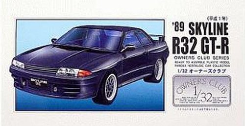 ARII Owners Club 1/32 54 1989 Skyline R32 Gt-R 1/32 Scale Kit Microace- Japan Figure Store - #1 Bring To You The Best Japanese Goods