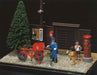 ARII 1/32 Nostalgic Showa Diorama Kit Postman Plastic Model- Japan Figure Store - #1 Bring To You The Best Japanese Goods