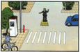 ARII 1/32 Nostalgic Showa Diorama Kit Cross Walk Plastic Model- Japan Figure Store - #1 Bring To You The Best Japanese Goods