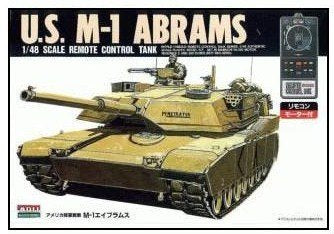 ARII 441015 U.S. M-1 Abrams Remote Control Tank 1/48 Scale Kit ARII 441015 U.S. M-1 Abrams Remote Control Tank 1/48 Scale Kit- Japan Figure Store - #1 Bring To You The Best Japanese Goods