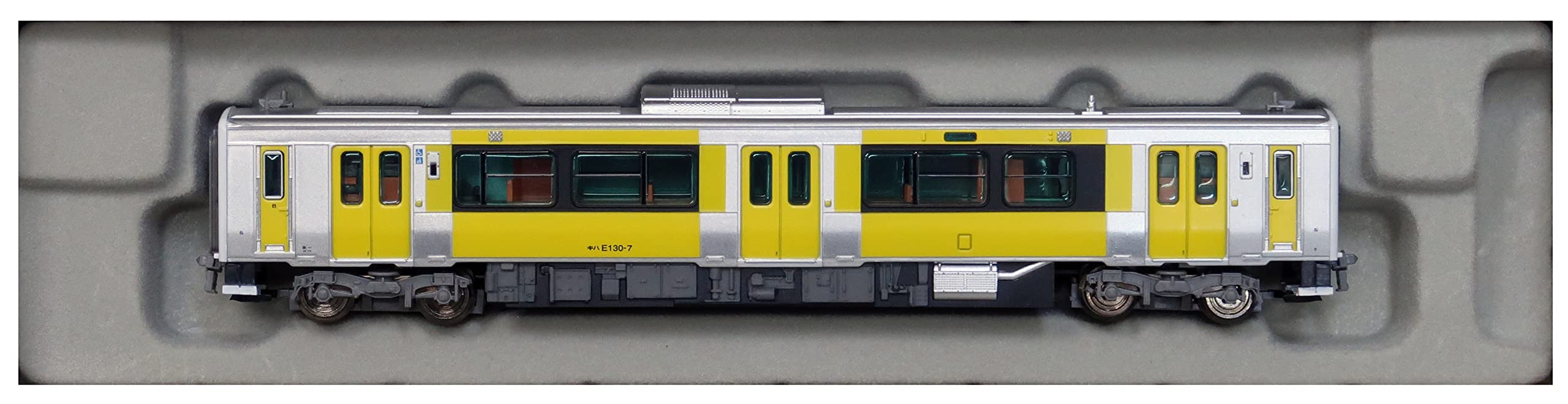 Microace A6774 Kiha E130 Suigun Line Yellow Happy Train N Scale- Japan Figure Store - #1 Bring To You The Best Japanese Goods