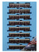 Microace N Gauge Hankyu 9000 Series Kobe Line Headlight Modification 8-Car Set A6174 Model Train Train- Japan Figure Store - #1 Bring To You The Best Japanese Goods