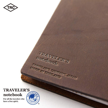 MIDORI - Traveler’S Notebook Starter Kit Brown - Regular Size - Japan Figure Store - #1 Bring To You The Best Japanese Goods