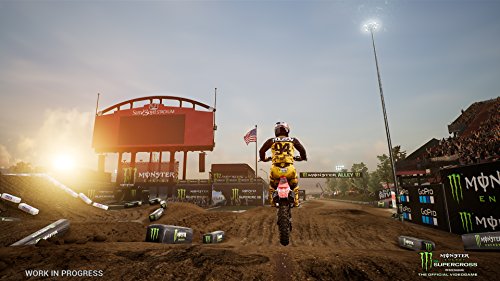 Milestone Monster Energy Supercross Nintendo - New Japan Figure 4571331332406 1