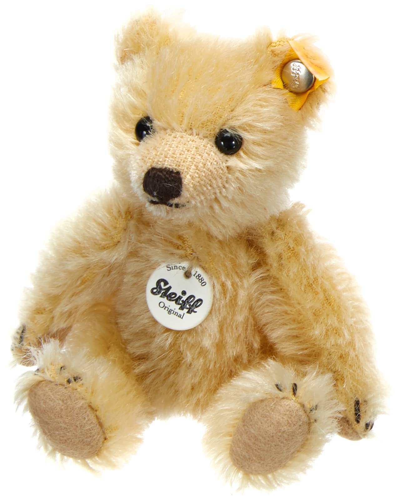 Steiff Mini Teddy Bear 10cm Blond Japanese Plush Toys And Stuffed Animals- Japan Figure Store - #1 Bring To You The Best Japanese Goods