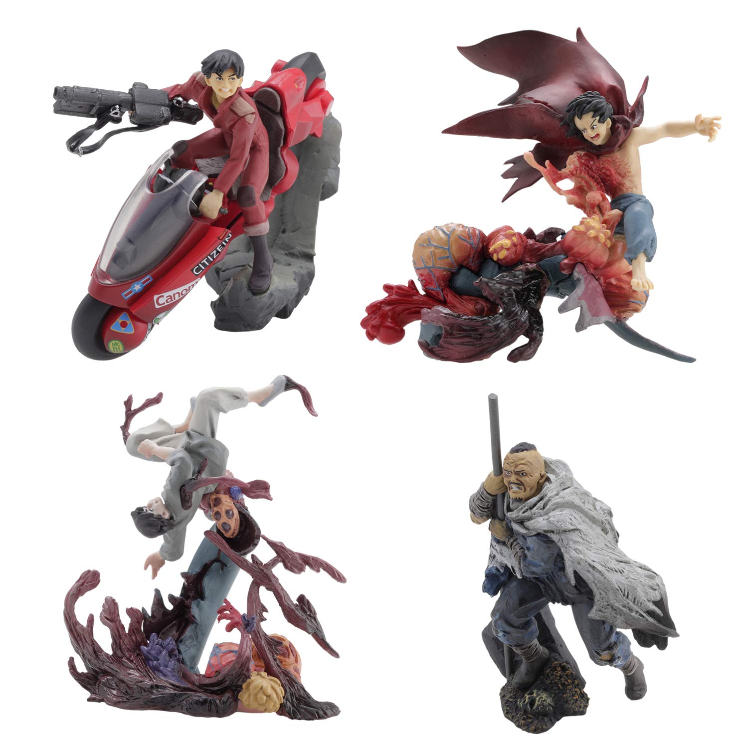 KAIYODO Miniq Akira Part 4 Decisive Battle 1 Box 6 Pcs- Japan Figure Store - #1 Bring To You The Best Japanese Goods