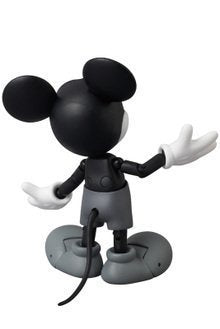 MEDICOM Maf-51 Miracle Action Figure Disney Mickey Mouse Black & White Version- Japan Figure Store - #1 Bring To You The Best Japanese Goods