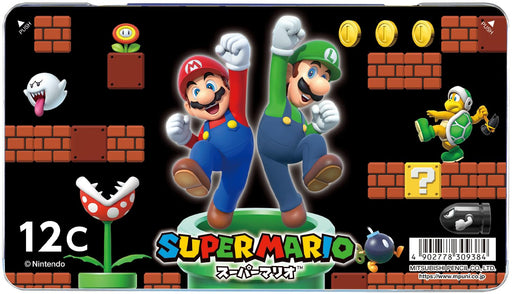 Mitsubishi Pencil Super Mario Colored Pencils K88012Csms6 12pcs- Japan Figure Store - #1 Bring To You The Best Japanese Goods