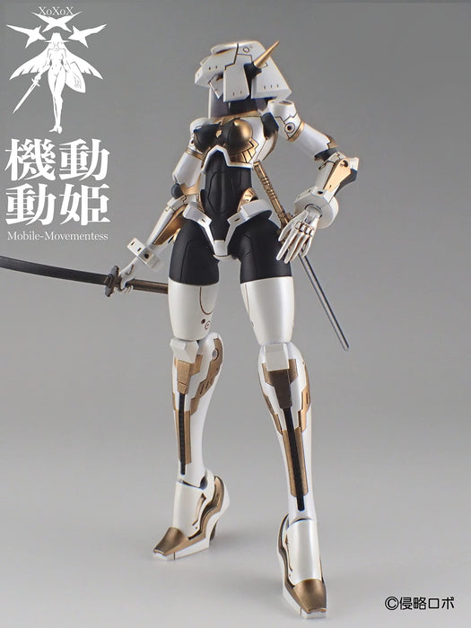 Shinryakurobo 1/144 Kidou Douki Momo Orca White/Black/Gold Plastic Model- Japan Figure Store - #1 Bring To You The Best Japanese Goods