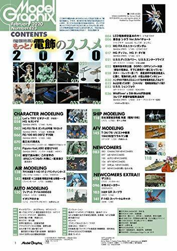 Monthly Model Graphix February 2020 Magazine- Japan Figure Store - #1 Bring To You The Best Japanese Goods