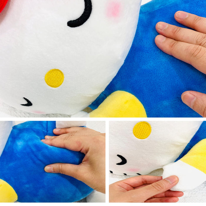 Morishita Hello Kitty Dakimakura White Co-Sleeping Pillow Approx. 40 Cm Sanrio- Japan Figure Store - #1 Bring To You The Best Japanese Goods