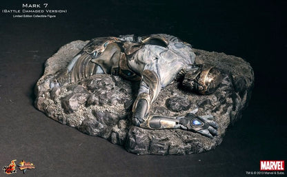 Movie Masterpiece Avengers Iron Man Mark Vii Battle Damaged 1/6 Figure Hot Toys- Japan Figure Store - #1 Bring To You The Best Japanese Goods