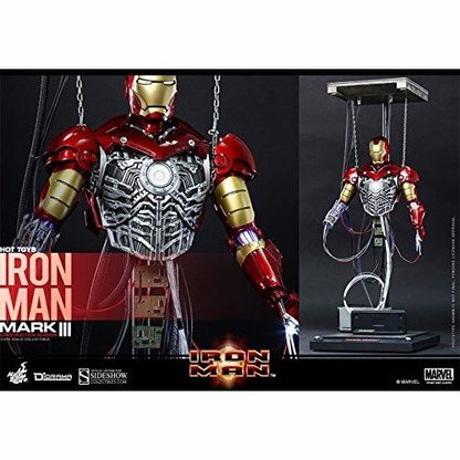 Movie Masterpiece Iron Man Mark 3 Iii Construction Ver 1/6 Diorama Hot Toys- Japan Figure Store - #1 Bring To You The Best Japanese Goods
