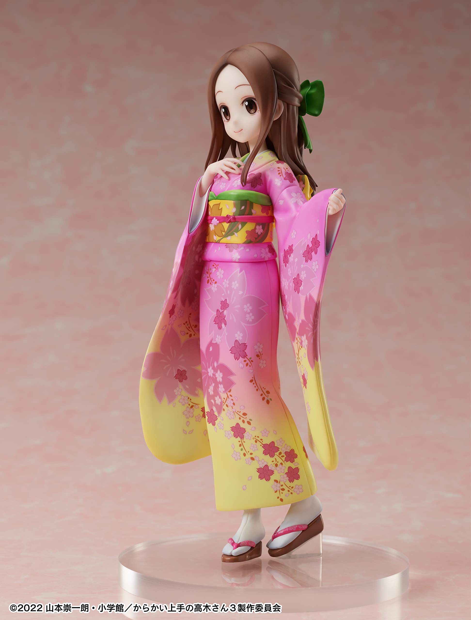 FURYU Takagi-San Sakura-Kimono Ver. 1/7 Figure Teasing Master Takagi-San 3- Japan Figure Store - #1 Bring To You The Best Japanese Goods