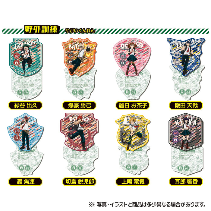 TAKARA TOMY A.R.T.S My Hero Academia Charactable Die Cut Card 20Pcs Complete Box- Japan Figure Store - #1 Bring To You The Best Japanese Goods