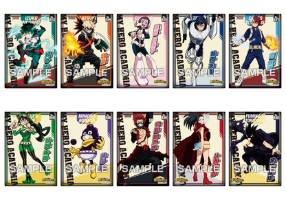 My Hero Academia Clear Card Collection Gum 5 First Limited Edition Box Of 16 (Shokugan)- Japan Figure Store - #1 Bring To You The Best Japanese Goods