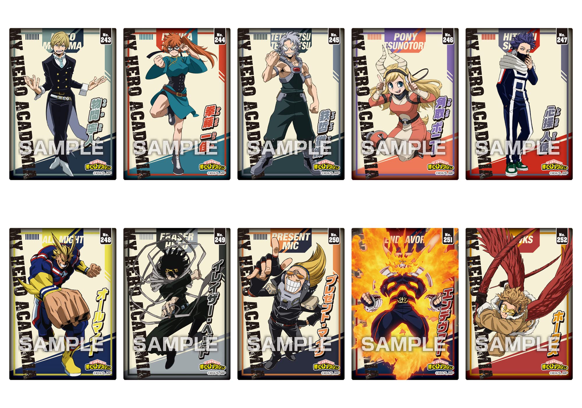 My Hero Academia Clear Card Collection Gum 5 First Limited Edition Box Of 16 (Shokugan)- Japan Figure Store - #1 Bring To You The Best Japanese Goods