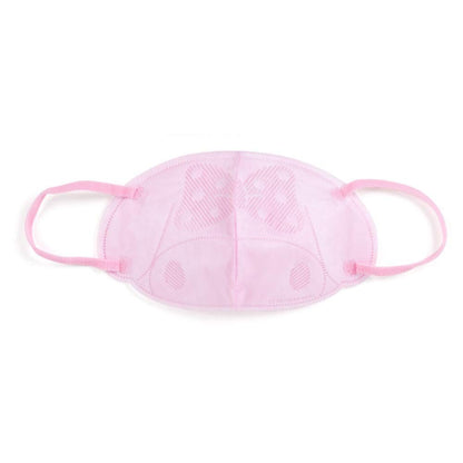 My Melody Face-Shaped Non-Woven Mask (5 Pieces) Pink- Japan Figure Store - #1 Bring To You The Best Japanese Goods