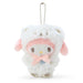 Sanrio My Melody Mascot Holder (Fluffy Snow Design)- Japan Figure Store - #1 Bring To You The Best Japanese Goods