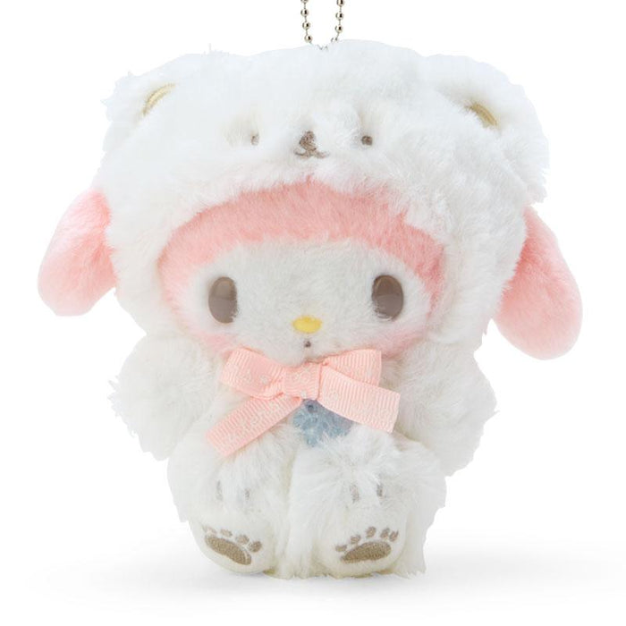 Sanrio My Melody Mascot Holder (Fluffy Snow Design)- Japan Figure Store - #1 Bring To You The Best Japanese Goods
