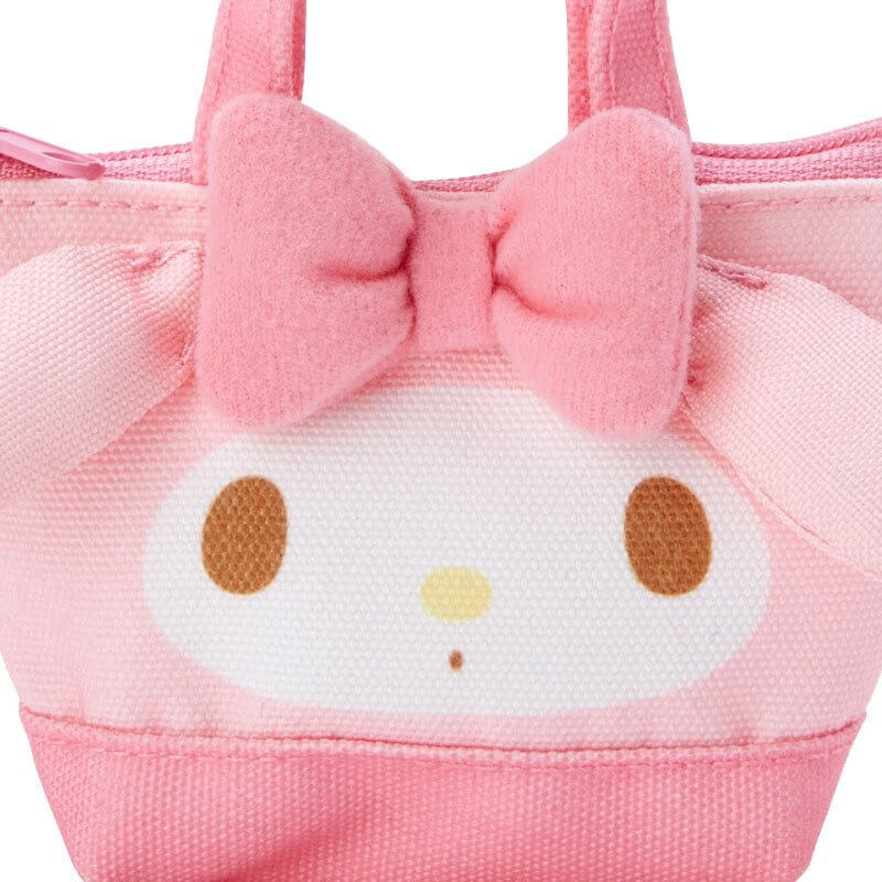 My Melody Mini Tote Bag Shaped Mascot Holder Japan Figure 4550337544044 3