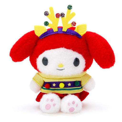 Sanrio My Melody Plushie (Christmas Sweater Design)- Japan Figure Store - #1 Bring To You The Best Japanese Goods