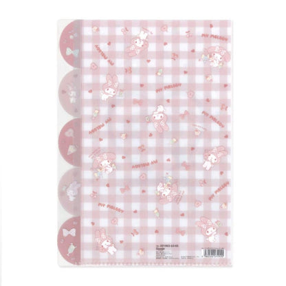 M-Plan My Melody A4 Index File Japan | Pocket File Sanrio- Japan Figure Store - #1 Bring To You The Best Japanese Goods