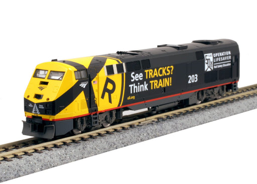 Kato N Ge P42 Amtrak 203 50th Anniversary Logo Operation Life Saver Edition- Japan Figure Store - #1 Bring To You The Best Japanese Goods