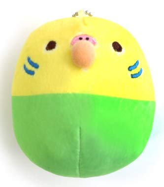 Nagomi Series Kotori No Mi Plush Budgerigar Green Small Round Plush From Japan- Japan Figure Store - #1 Bring To You The Best Japanese Goods