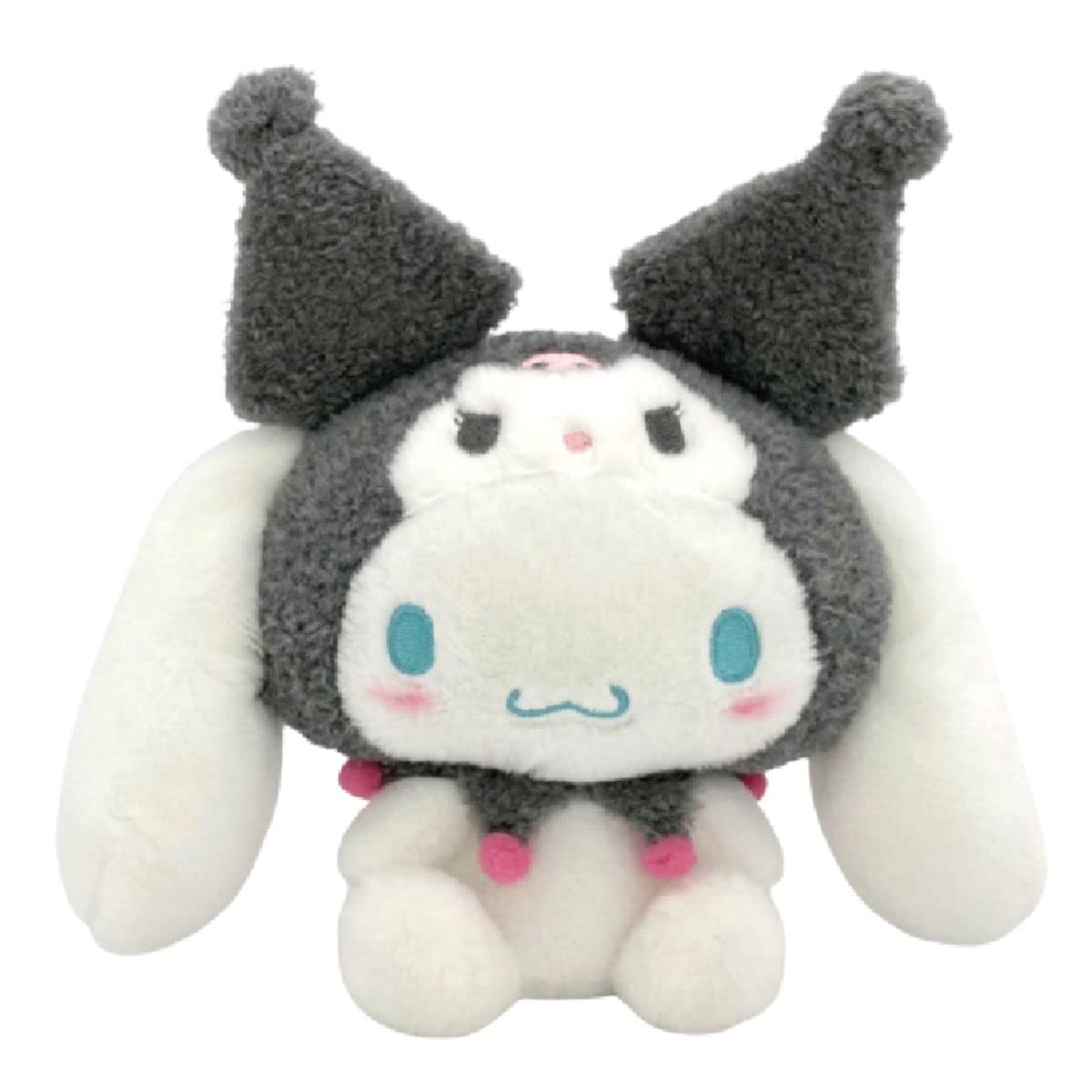 NAKAJIMA Sanrio Cinnamoroll 20Th Anniversary Narikiri Plush Doll Kuromi S- Japan Figure Store - #1 Bring To You The Best Japanese Goods