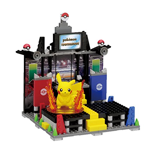 KAWADA Pp-001 Nanoblock Plus Pokemon Pikachu'S Battle Field- Japan Figure Store - #1 Bring To You The Best Japanese Goods