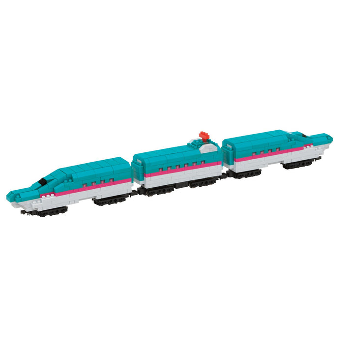 KAWADA Ngs-002 Nanoblock Nanogauge Shinkansen Series E5 Hayabusa Basic Full Set- Japan Figure Store - #1 Bring To You The Best Japanese Goods
