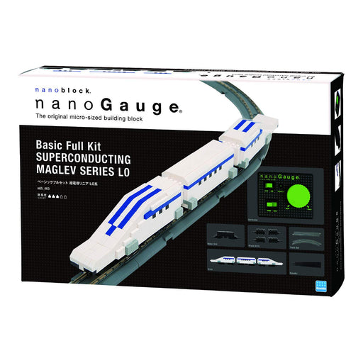 KAWADA Ngs-003 Nanoblock Nanogauge Superconducting Maglev Type L0 Basic Full Set- Japan Figure Store - #1 Bring To You The Best Japanese Goods