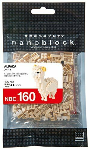 Nanoblock Alpaca Nbc_160- Japan Figure Store - #1 Bring To You The Best Japanese Goods