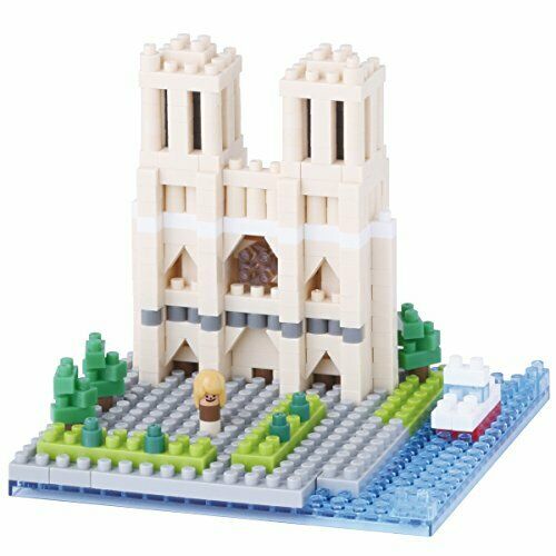 Nanoblock Cathedrale Notre Dame De Paris Nbh_093- Japan Figure Store - #1 Bring To You The Best Japanese Goods