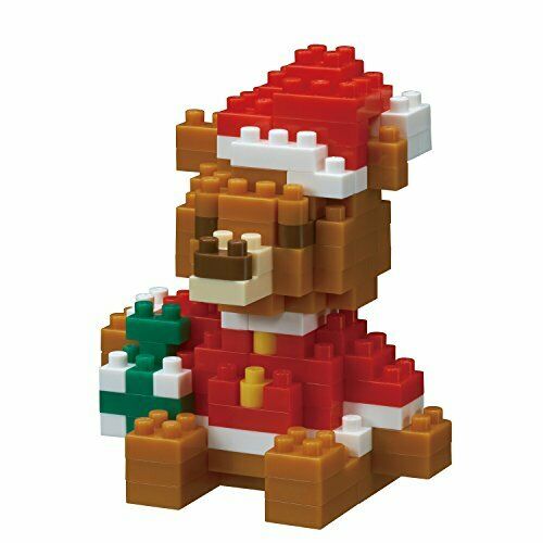 Nanoblock Christmas Bear Nbc_201 - Japan Figure