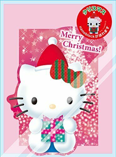 Nanoblock Christmas Present Hello Kitty Nbgc_001- Japan Figure Store - #1 Bring To You The Best Japanese Goods